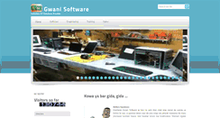 Desktop Screenshot of gwanisoftware.com