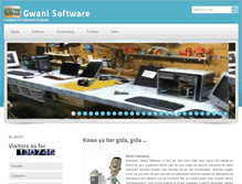 Tablet Screenshot of gwanisoftware.com